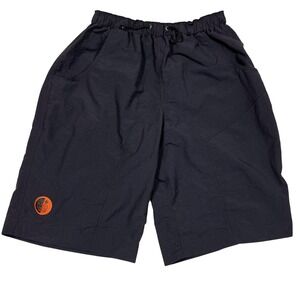 Vtg Helly Hanson Razorfish Shorts Mens M Black Lightweight Fishing Marine Beach